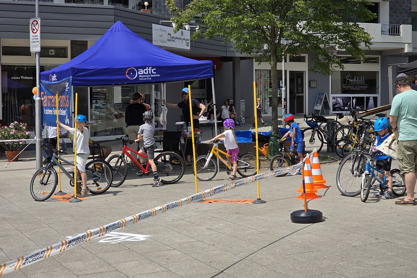 ADFC Kinder-Fahrrad-Parcours