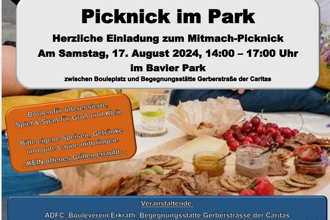 Mitmach-Picknick im Park