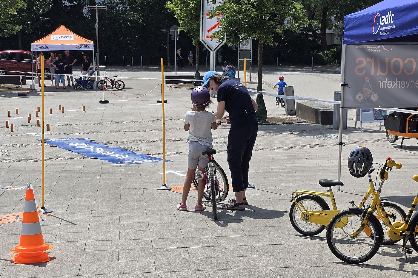 ADFC Kinder-Fahrrad-Parcours