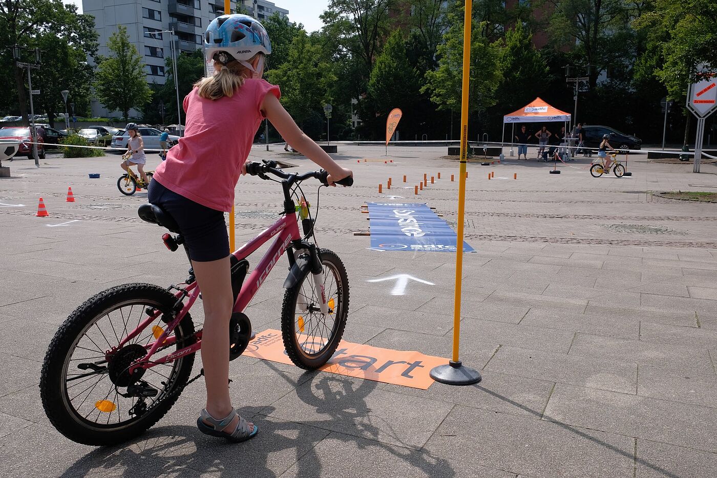 ADFC Kinder-Fahrrad-Parcours